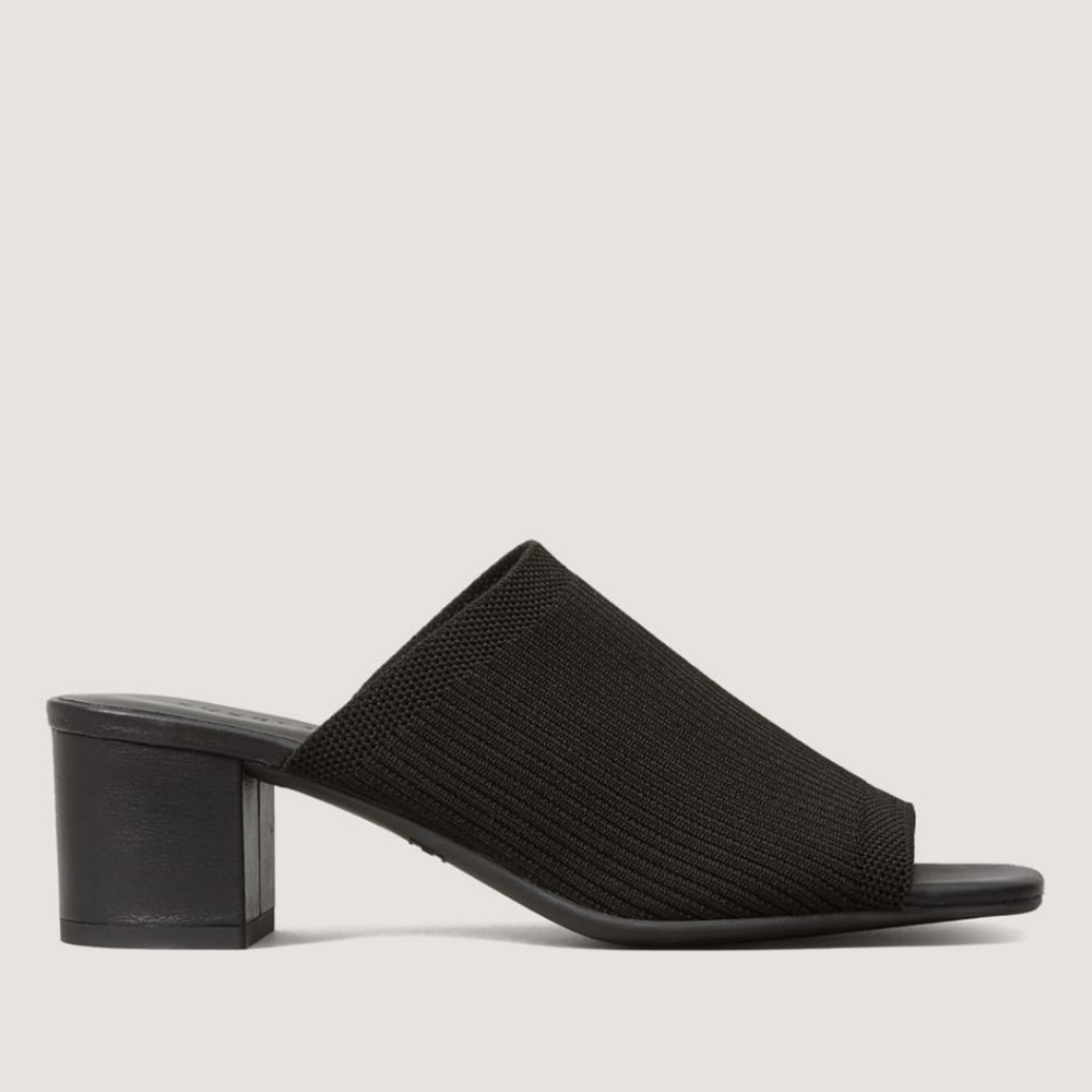 New! Everlane The Glove Mule in ReKnit Chunky Block Heel